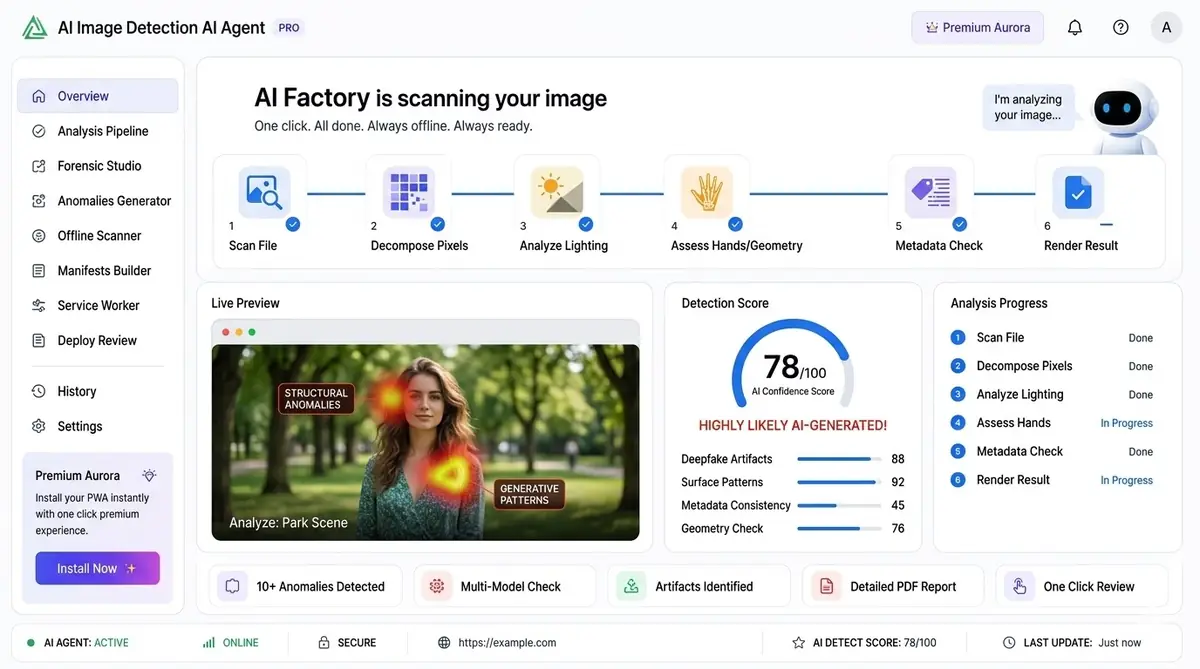 AI trademark valuation assistant dashboard — example of the AI tool dashboard software